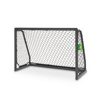 FUSSBALLTOR  - Schwarz, Konventionell, Kunststoff/Metall (120/80/55cm) - EXIT Toys