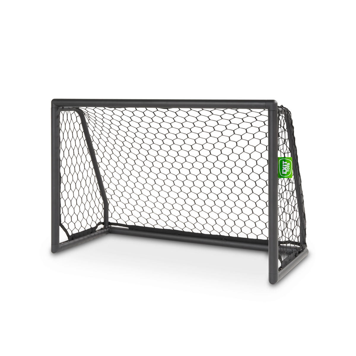 FUSSBALLTOR  - Schwarz, Konventionell, Kunststoff/Metall (120/80/55cm) - EXIT Toys