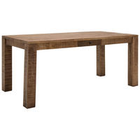 ESSTISCH 180/90/76 cm Echtholz  Holz Stauraum rechteckig Naturfarben  - Naturfarben, Design, Holz (180/90/76cm) - Carryhome