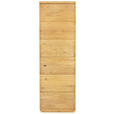 GARDEROBENSCHRANK  in 60/206/38 cm  - Eichefarben/Schwarz, Natur, Holz/Metall (60/206/38cm) - Linea Natura