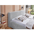 POLSTERBETT 240/200 cm,  in Hellgrau,  - Hellgrau, Design, Textil (240/200cm) - Xora