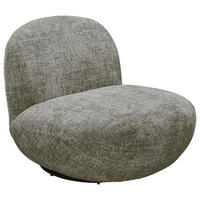 FÅTÖLJ i textil grå  - svart/grå, Modern, metall/textil (85/70/99cm) - MID.YOU