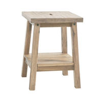 NACHTSCHRANK 40/55/40 cm Wildeiche massiv  - Eichefarben, Design, Holz (40/55/40cm) - Hasena