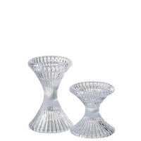 KERZENHALTER - Transparent, Basics, Glas (10/10/15,5cm) - Ambia Home