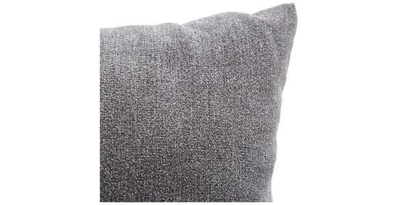 BIGSOFA Flachgewebe Grau  - Schwarz/Grau, KONVENTIONELL, Holz/Textil (280/67/120cm) - Carryhome