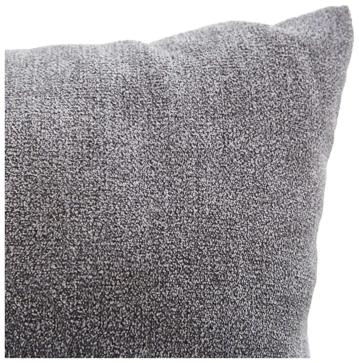 BIGSOFA Flachgewebe Grau  - Schwarz/Grau, KONVENTIONELL, Holz/Textil (280/67/120cm) - Carryhome