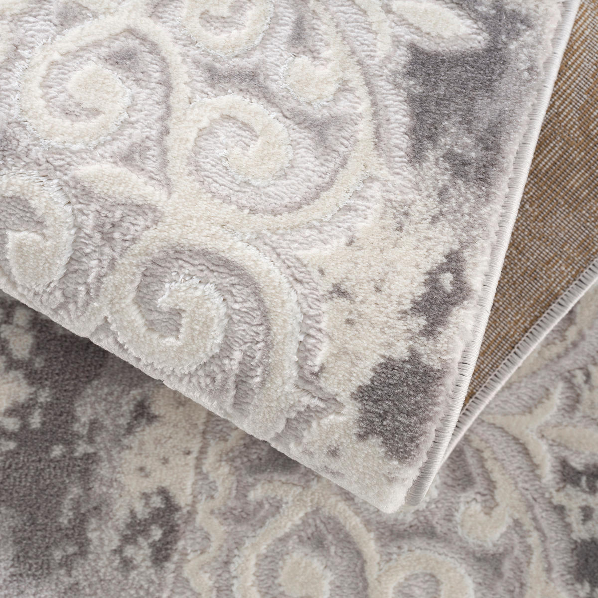 LÄUFER 80/300 cm Harmony  - Hellgrau, LIFESTYLE, Textil (80/300cm) - Novel