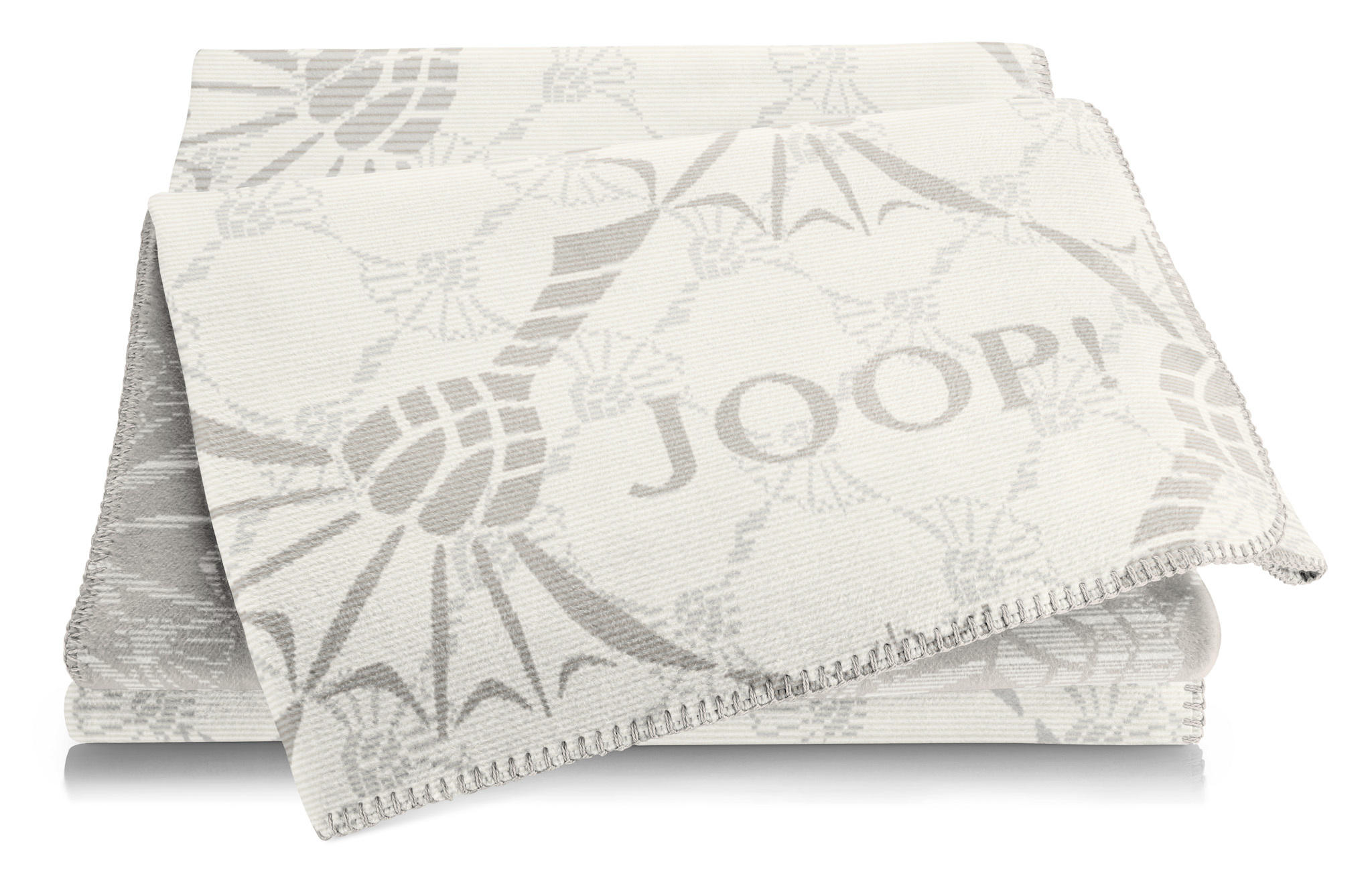 WOHNDECKE Cornflower Double 150/200 cm  - Beige/Hellgrau, Design, Textil (150/200cm) - Joop!