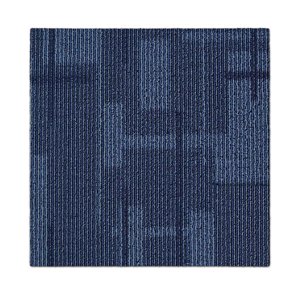 TEPPICHFLIESE - Blau, Basics, Kunststoff/Textil (50/50cm) - Esposa