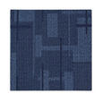 TEPPICHFLIESE - Blau, Basics, Kunststoff/Textil (50/50cm) - Esposa