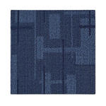 TEPPICHFLIESE - Blau, Basics, Kunststoff/Textil (50/50cm) - Esposa