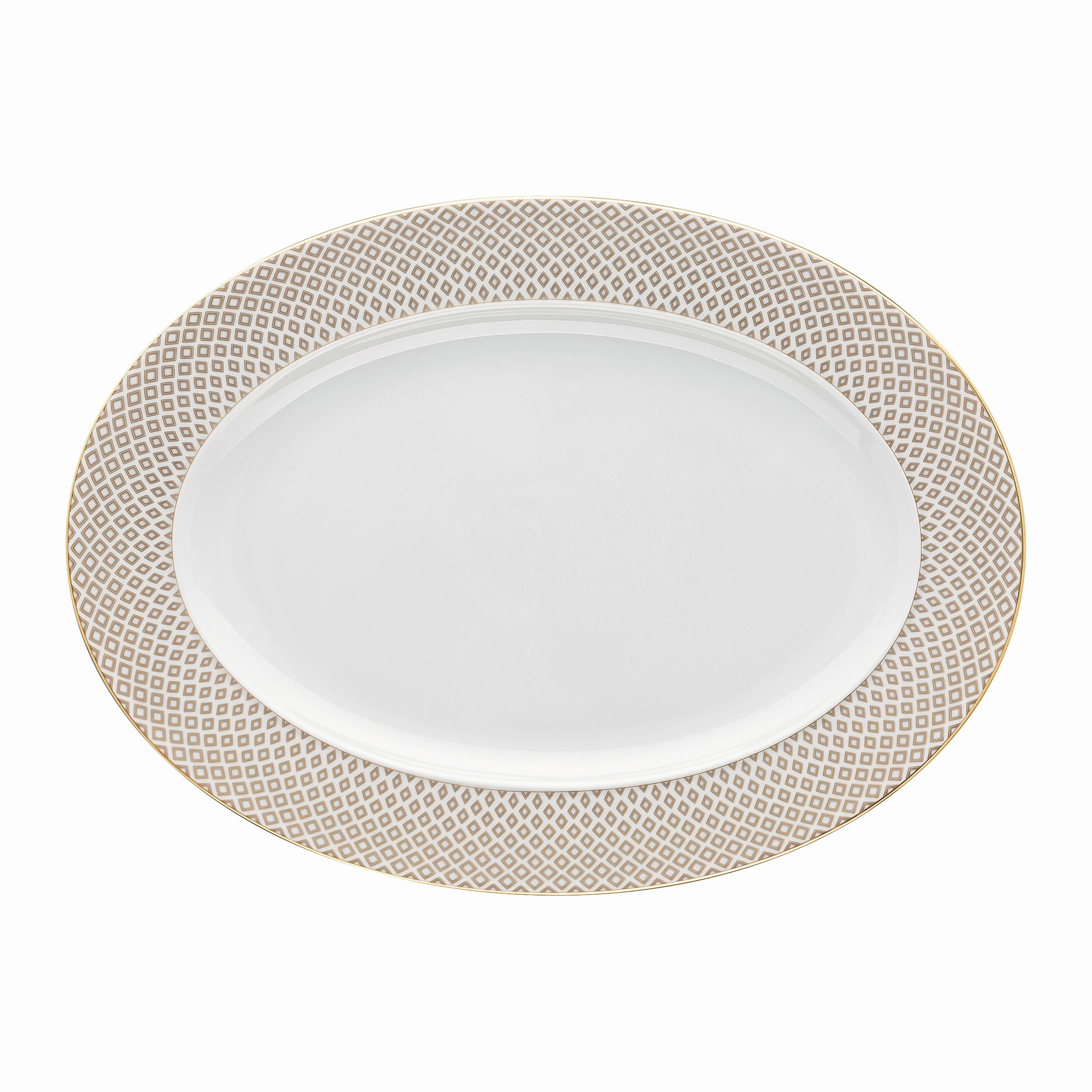 PLADANJ   34/15/2 cm          Francis Carreau Beige  - bež, Basics, keramika (34/15/2cm) - Rosenthal