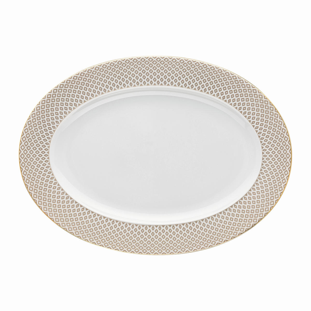 PLADANJ   34/15/2 cm          Francis Carreau Beige  - bež, Basics, keramika (34/15/2cm) - Rosenthal