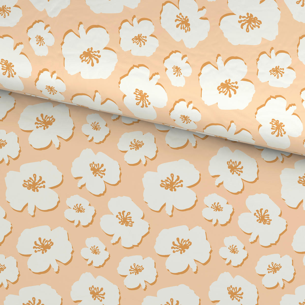 BETTWÄSCHE Satin 140/200 cm  - Multicolor/Weiß, KONVENTIONELL, Textil (140/200cm) - Esposa