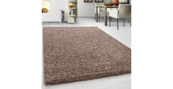 HOCHFLORTEPPICH 200/290 cm Life 1500 Hellbraun  - Hellbraun, KONVENTIONELL, Textil (200/290cm) - Novel