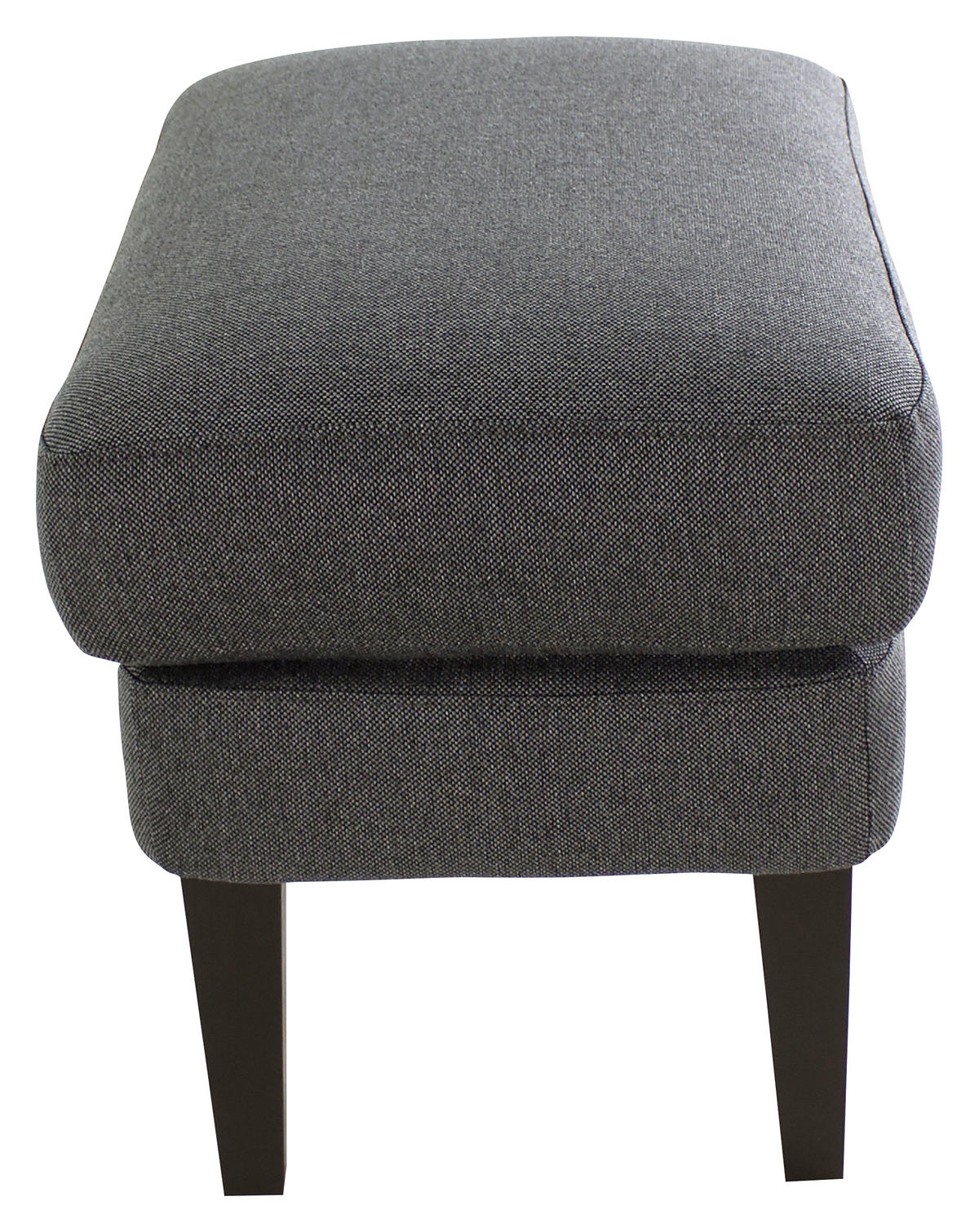 FOTELJ Z OPORO ZA GLAVO,  antracit tekstil - barve wenge/antracit, Design, tekstil/les (73/110/96cm) - Cantus