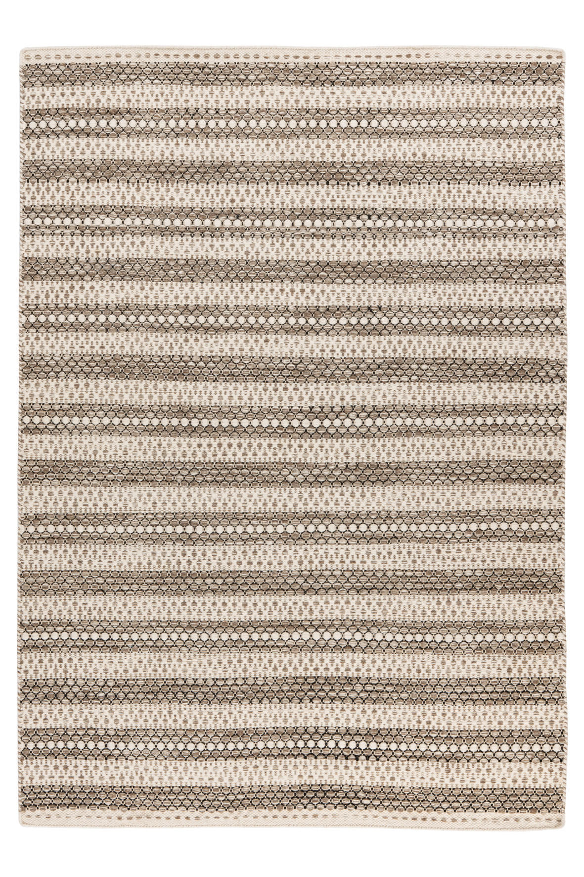 FLACHWEBETEPPICH 80/150 cm My Jaipur Beige, Hellbraun  - Hellbraun/Beige, KONVENTIONELL, Textil (80/150cm) - Obsession