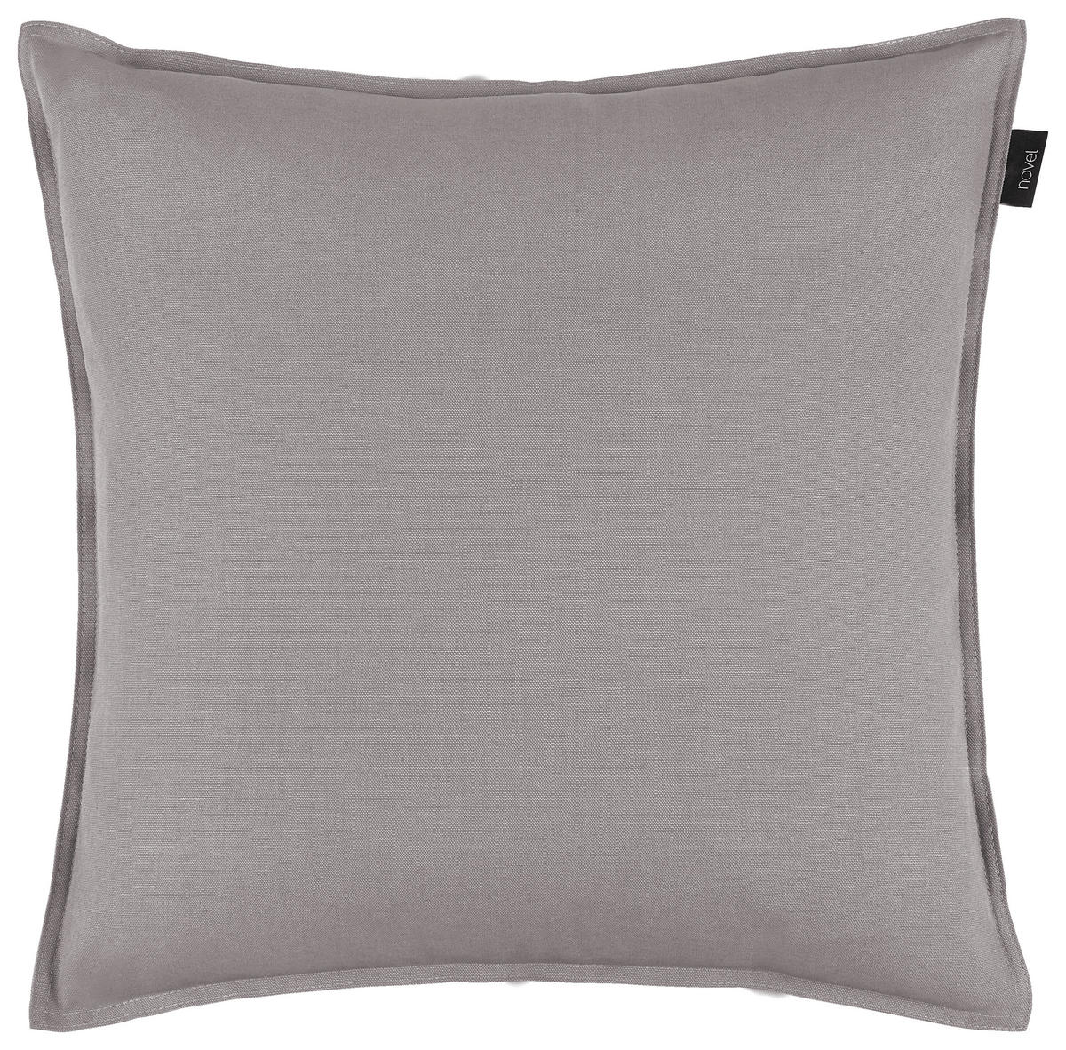 Husă De Pernă 50/50 cm    - gri deschis, Basics, textil (50/50cm) - Novel