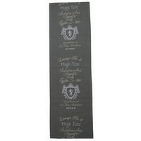 TISCHLÄUFER 40/130 cm  - Anthrazit, Design, Textil (40/130cm)