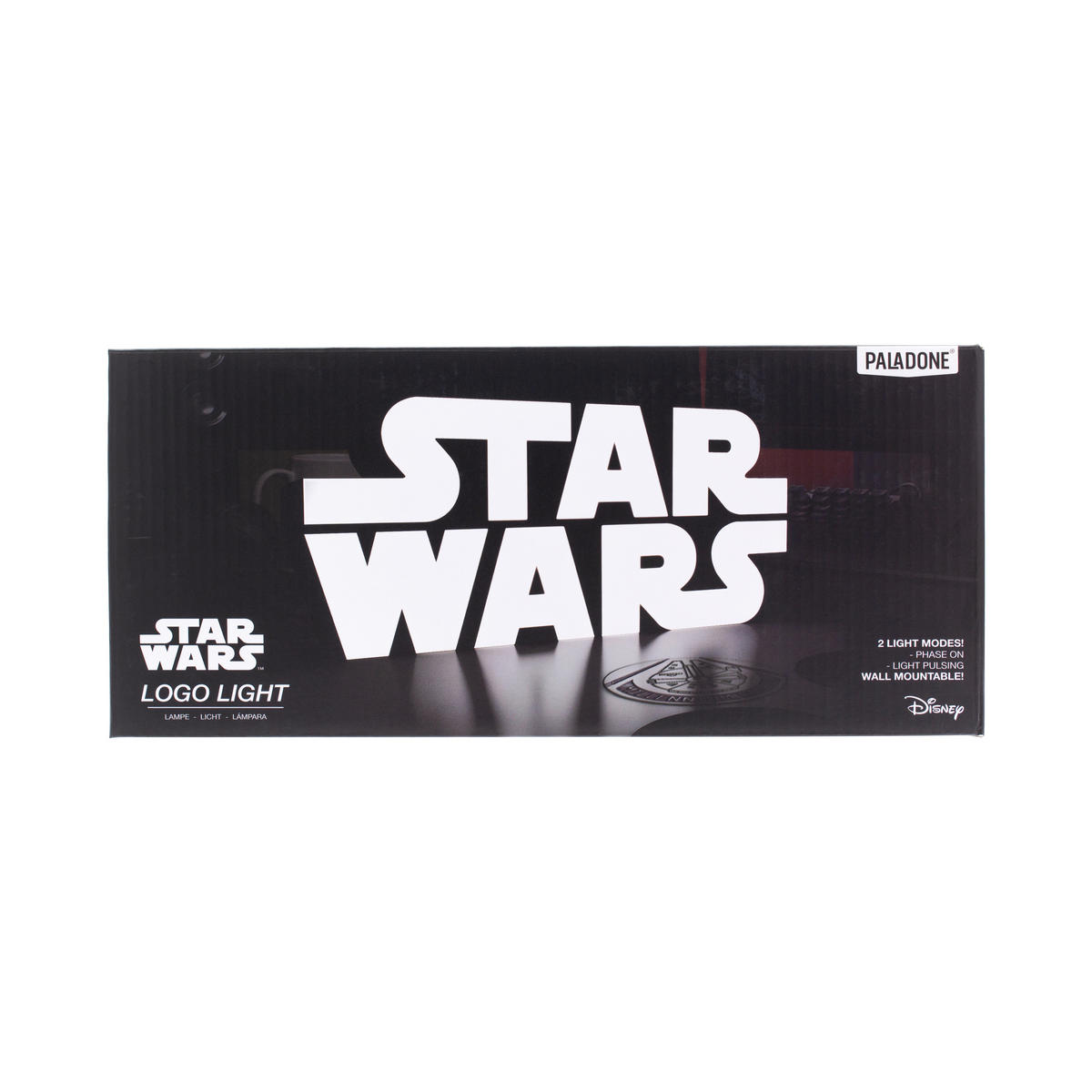 LED-DEKOLEUCHTE   29/13 cm   - Schwarz, Basics, Kunststoff (29/13cm) - Star Wars