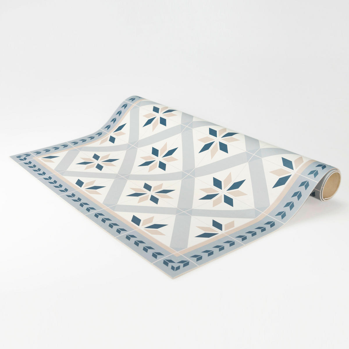 OUTDOORTEPPICH Blau, Beige  - Blau/Beige, Trend, Kunststoff (170/240/0,2cm)