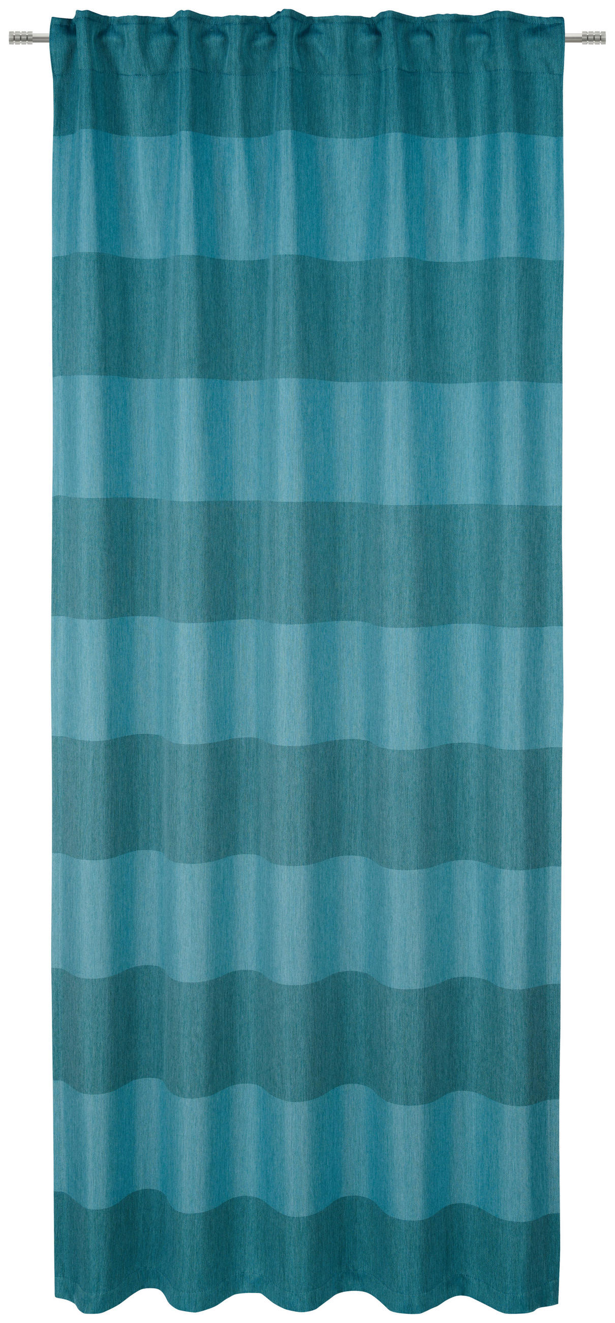 WÄRMESCHUTZVORHANG  Verdunkelung  140/245 cm   - Petrol, Basics, Textil (140/245cm) - Esposa