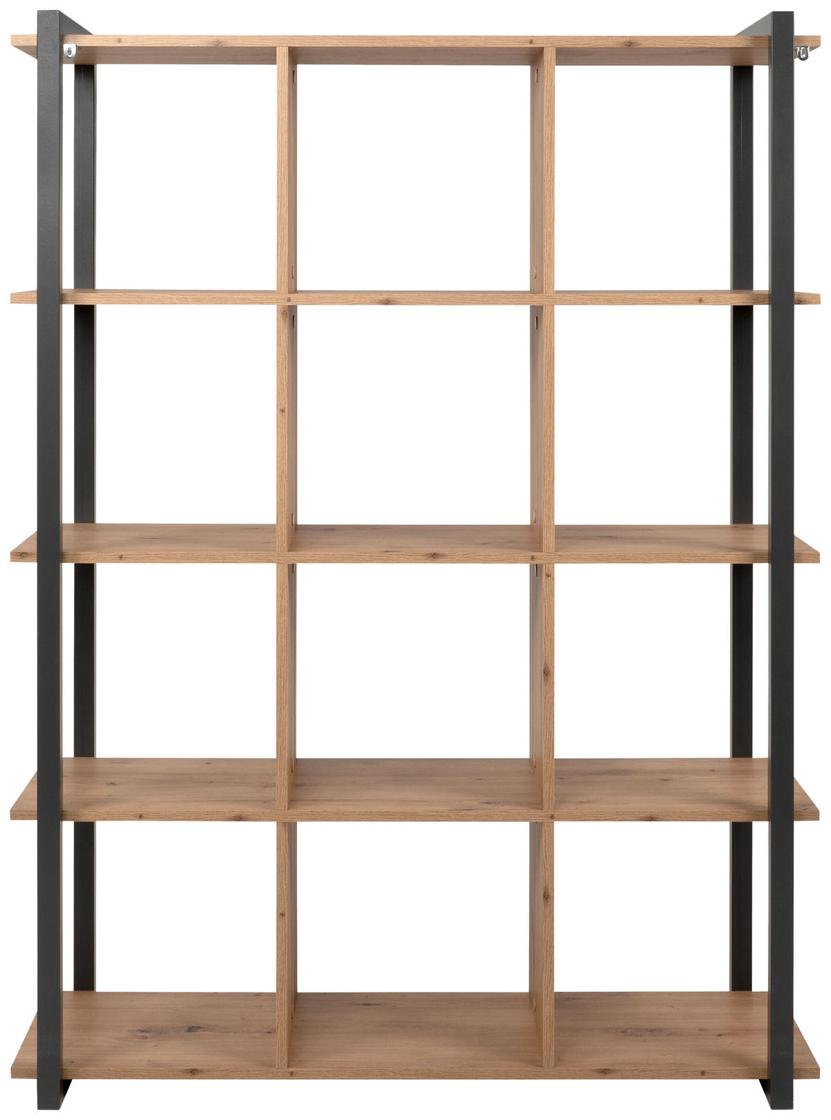 REGAL - Eichefarben/Anthrazit, KONVENTIONELL, Holzwerkstoff (107/145/39cm) - MID.YOU