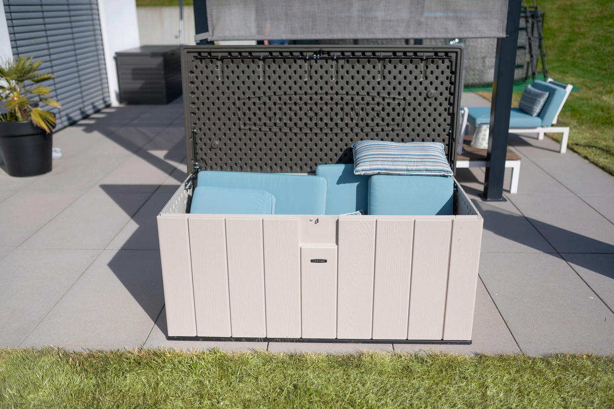 KISSENBOX 151/69/72 cm  - Grau, Basics, Kunststoff (151/69/72cm)