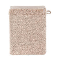 WASCHHANDSCHUHSET BONITA Taupe 4-teilig  - Taupe, Natur, Textil (16/21cm) - Bio:Vio