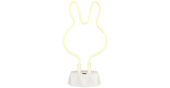 LED-Dekoleuchte Greta - Weiß, MODERN, Kunststoff (75cm) - Luca Bessoni