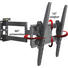 TV-WANDHALTER 70 Zoll - Schwarz, KONVENTIONELL, Metall (46/54,5cm)