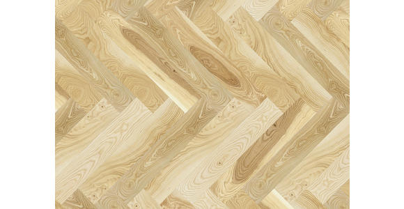 FISCHGRÄT Esche Auric per m² - Eschefarben, Design, Holz (72,5/13/1,4cm) - Ambiente