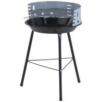 GRILL-PARTYSET 10401 - Schwarz, Konventionell, Metall (38/56/38cm)
