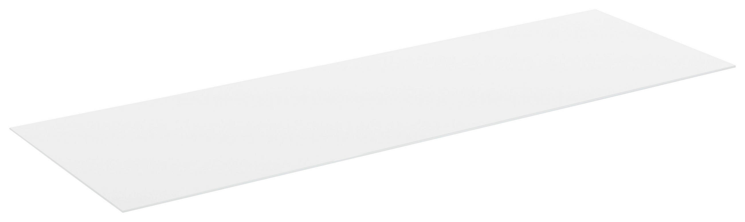 OBERPLATTE  Glas  Weiß  - Weiß, Basics, Glas (135,60/40,50/0,40cm) - Voleo