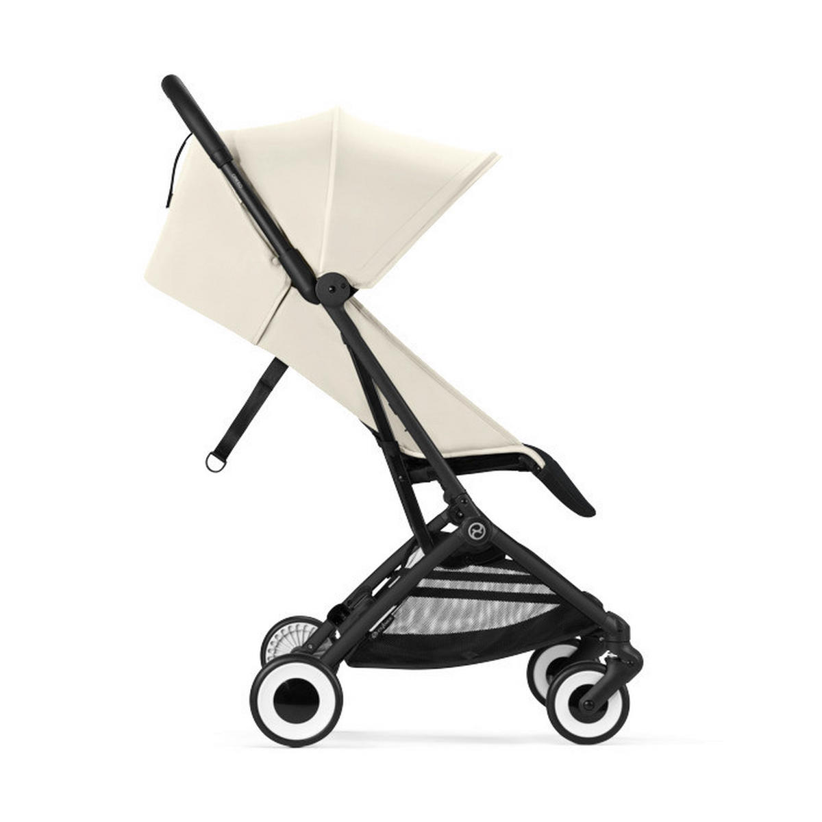 KIŠOBRAN KOLICA  Orfeo  - crna/krem, Basics, tekstil/plastika (77/52/102cm) - Cybex
