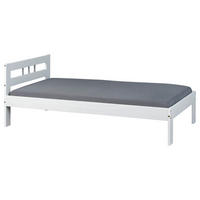 BETT 90/200 cm  in Weiß  - Weiß, KONVENTIONELL, Holz (90/200cm) - MID.YOU