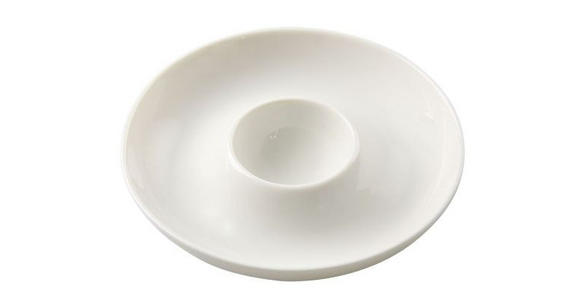 EIERBECHER Keramik  - Weiß, Basics, Keramik (12/2,1cm) - Homeware