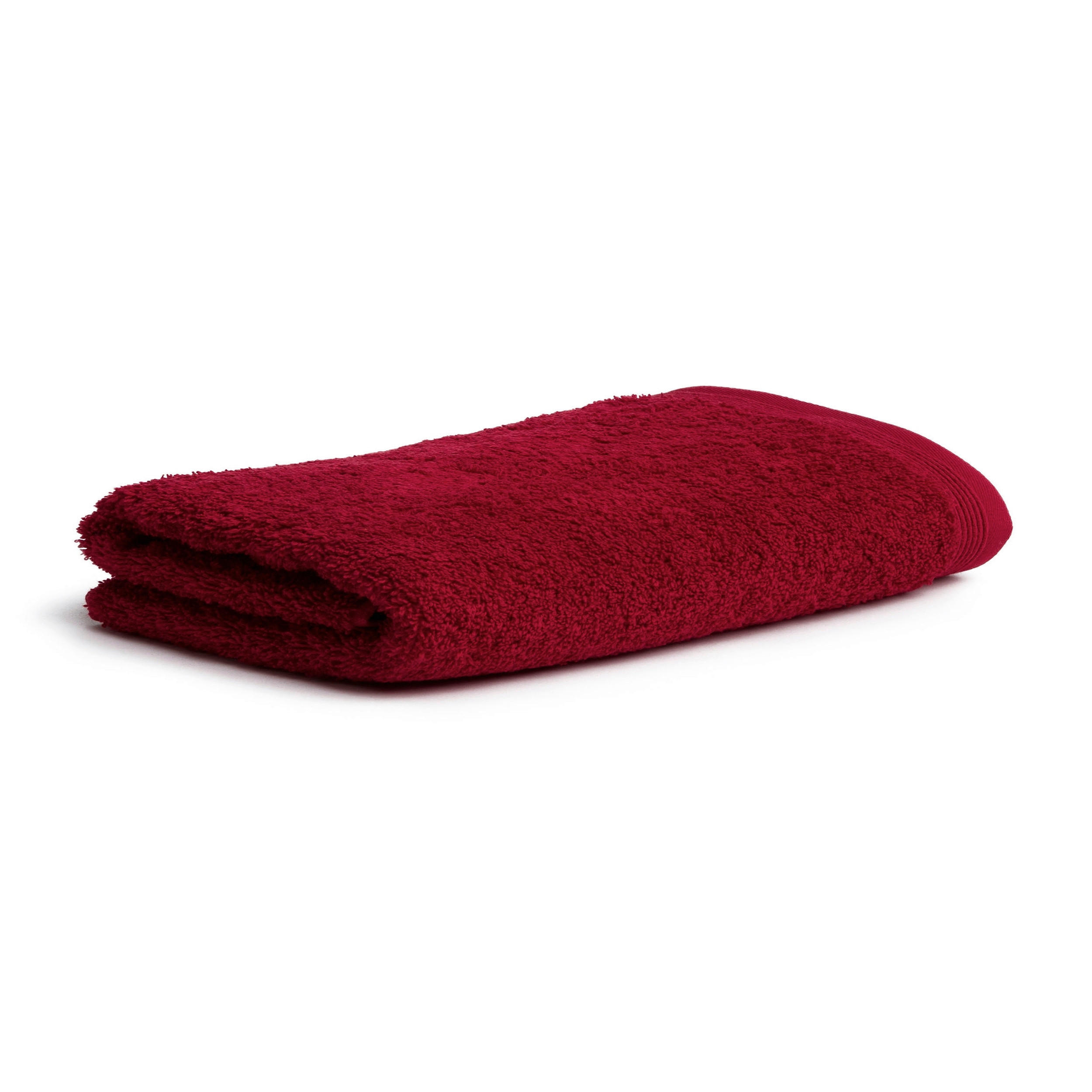 BADETUCH Superwuschel Rot 100/160 cm  - Rot, Basics, Textil (100/160cm) - Moeve