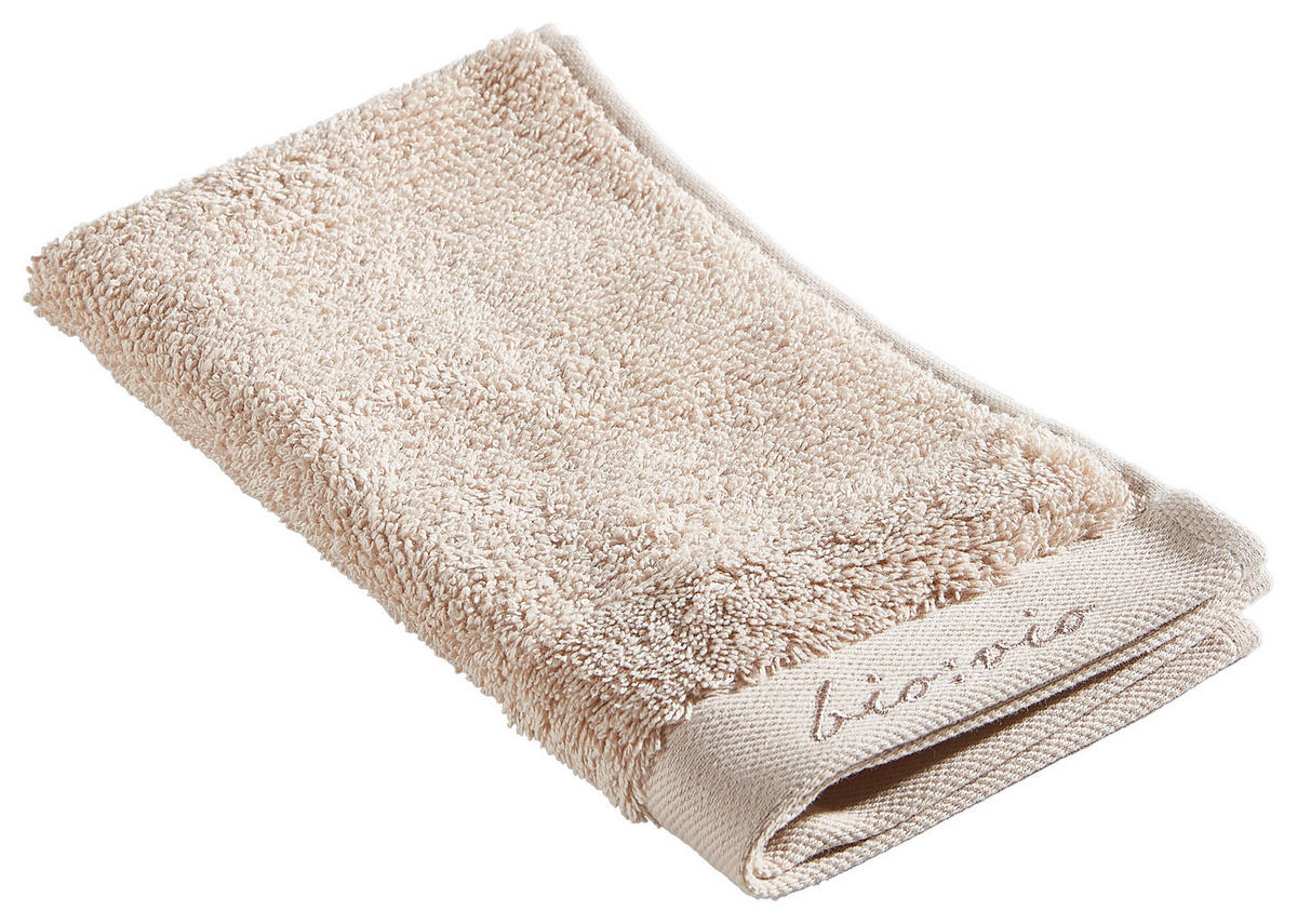 VENDÉGTÖRÖLKÖZŐ 30/50 cm bézs  - bézs, Natur, textil (30/50cm) - Bio:Vio