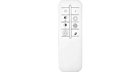 LED-DECKENLEUCHTE 50/8 cm - Weiß, Basics, Kunststoff/Metall (50/8cm) - Novel