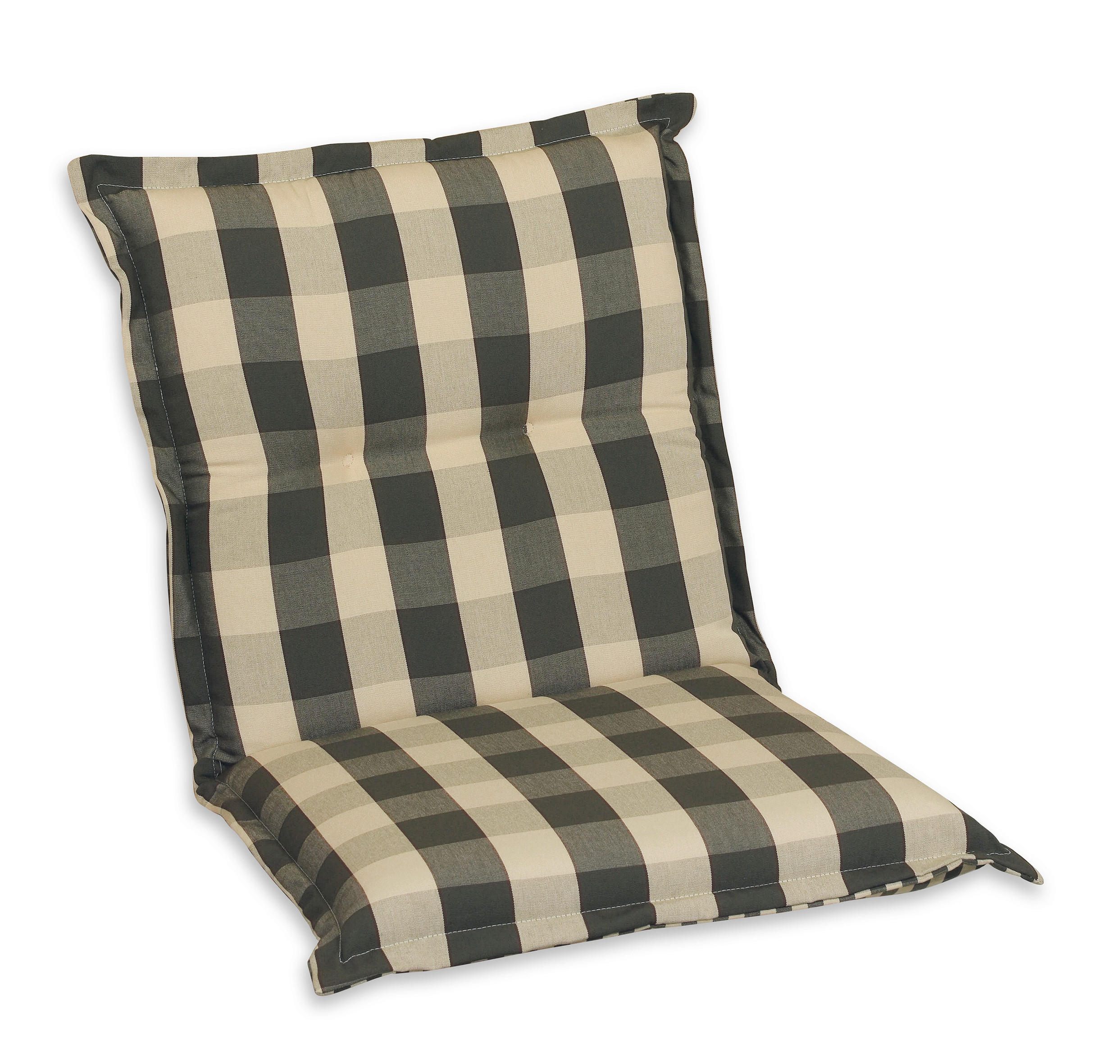 XXXLutz Sesselauflage Grau, Beige 50x9x100 cm