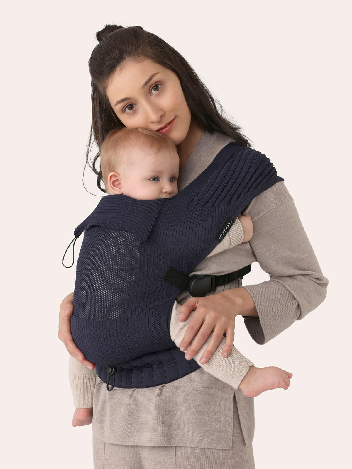 BABYTRAGE  - Dunkelblau, Basics, Textil (0,425kg) - FLYBABY