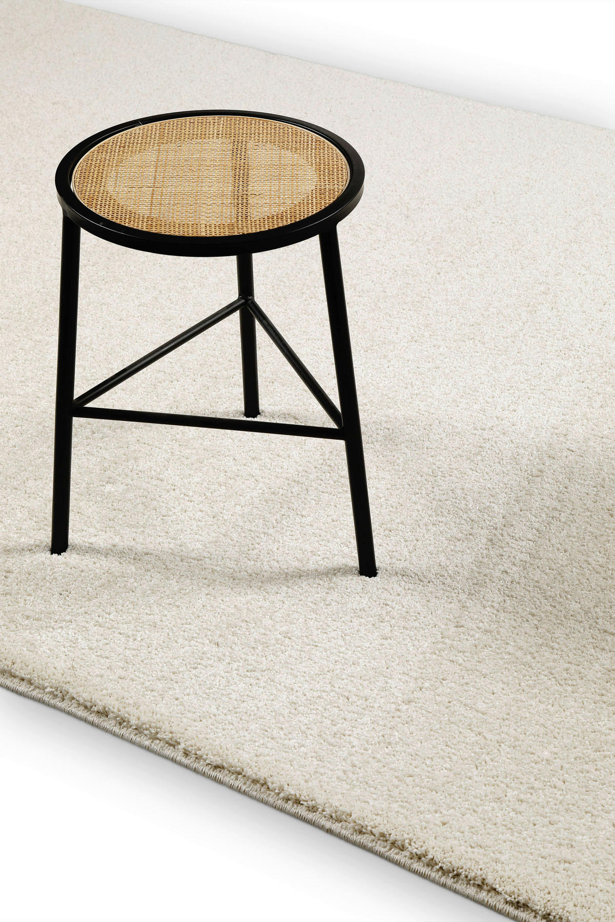 WEBTEPPICH 80/400 cm Nova Creme, Weiß  - Creme/Weiß, KONVENTIONELL, Textil (80/400cm) - WECON HOME BASIC