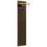 GARDEROBENPANEEL Eiche furniert lackiert Dunkelbraun, Eichefarben - Eichefarben/Dunkelbraun, Basics, Holz (44/183/29cm) GARDEROBENPANEEL Eiche furniert lackiert Dunkelbraun, Eichefarben - Eichefarben/Dunkelbraun, Basics, Holz (44/183/29cm)