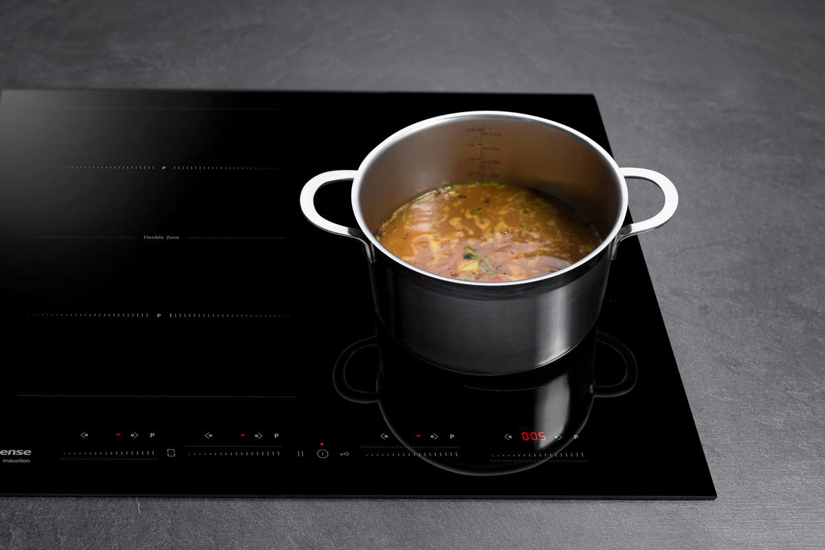 INDUKTIONSKOCHFELD HI6442BSCE  - Schwarz, Basics, Glas/Metall (59/53/52cm) - Hisense