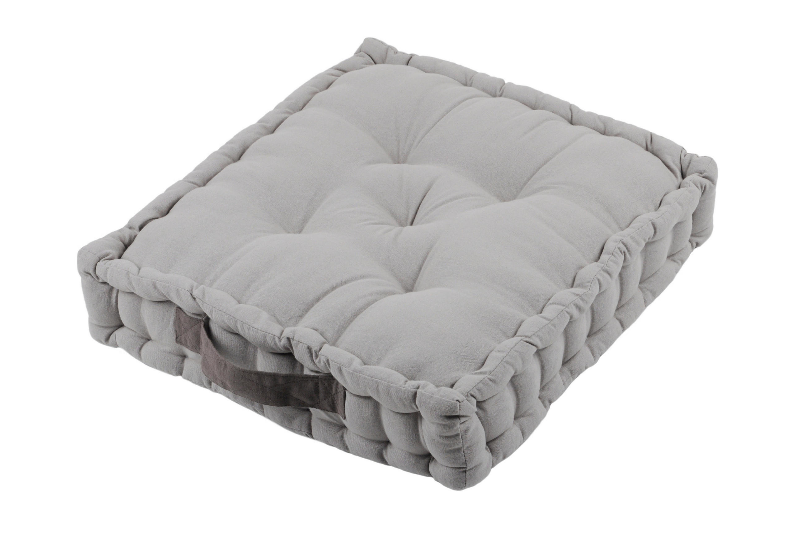 JASTUK ZA POD   45/45/10 cm  MARIS  - siva, Konvencionalno, tekstil (45/45/10cm)