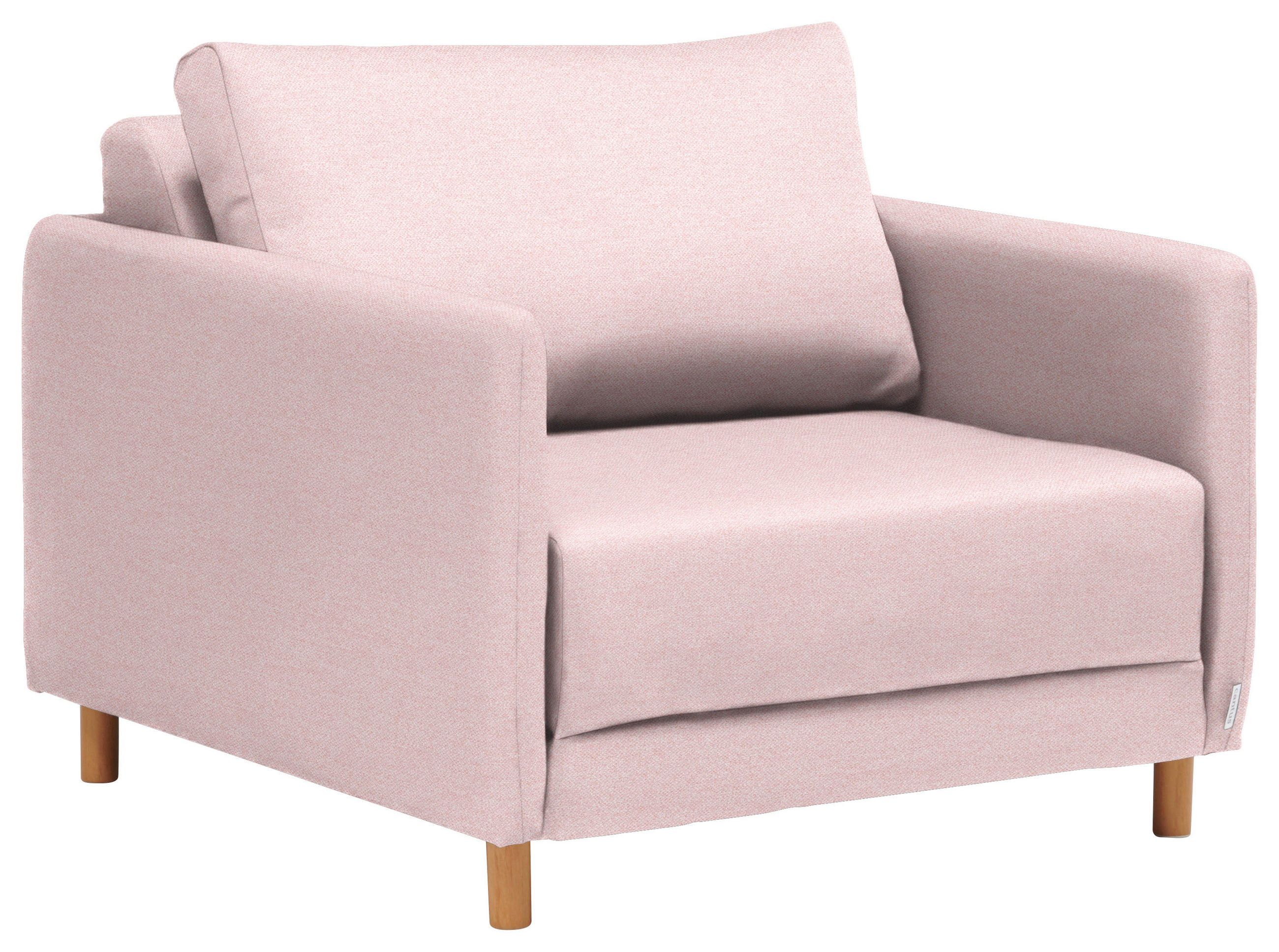 SCHLAFSESSEL Webstoff Rosa    - Naturfarben/Rosa, KONVENTIONELL, Kunststoff/Textil (89/79/94cm) - MID.YOU