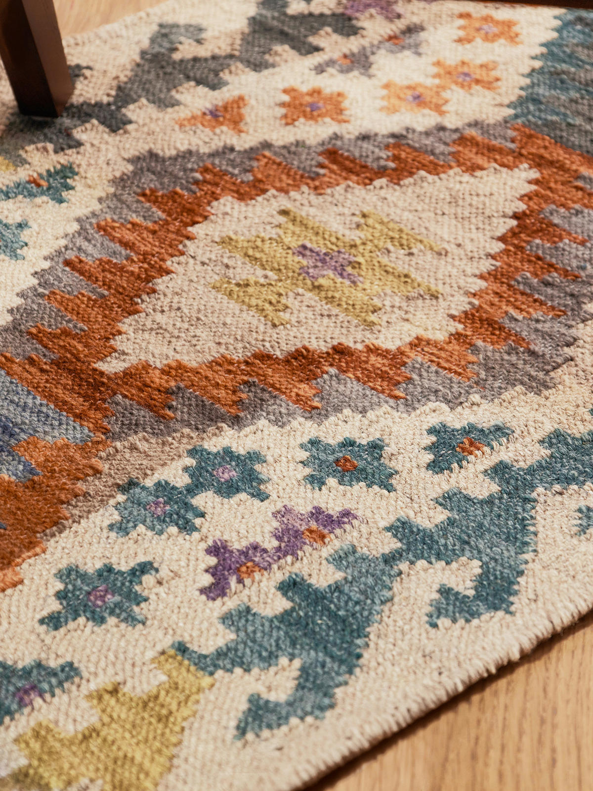 LÄUFER 60/190 cm Kamal  - Multicolor/Creme, Design, Textil (60/190cm)