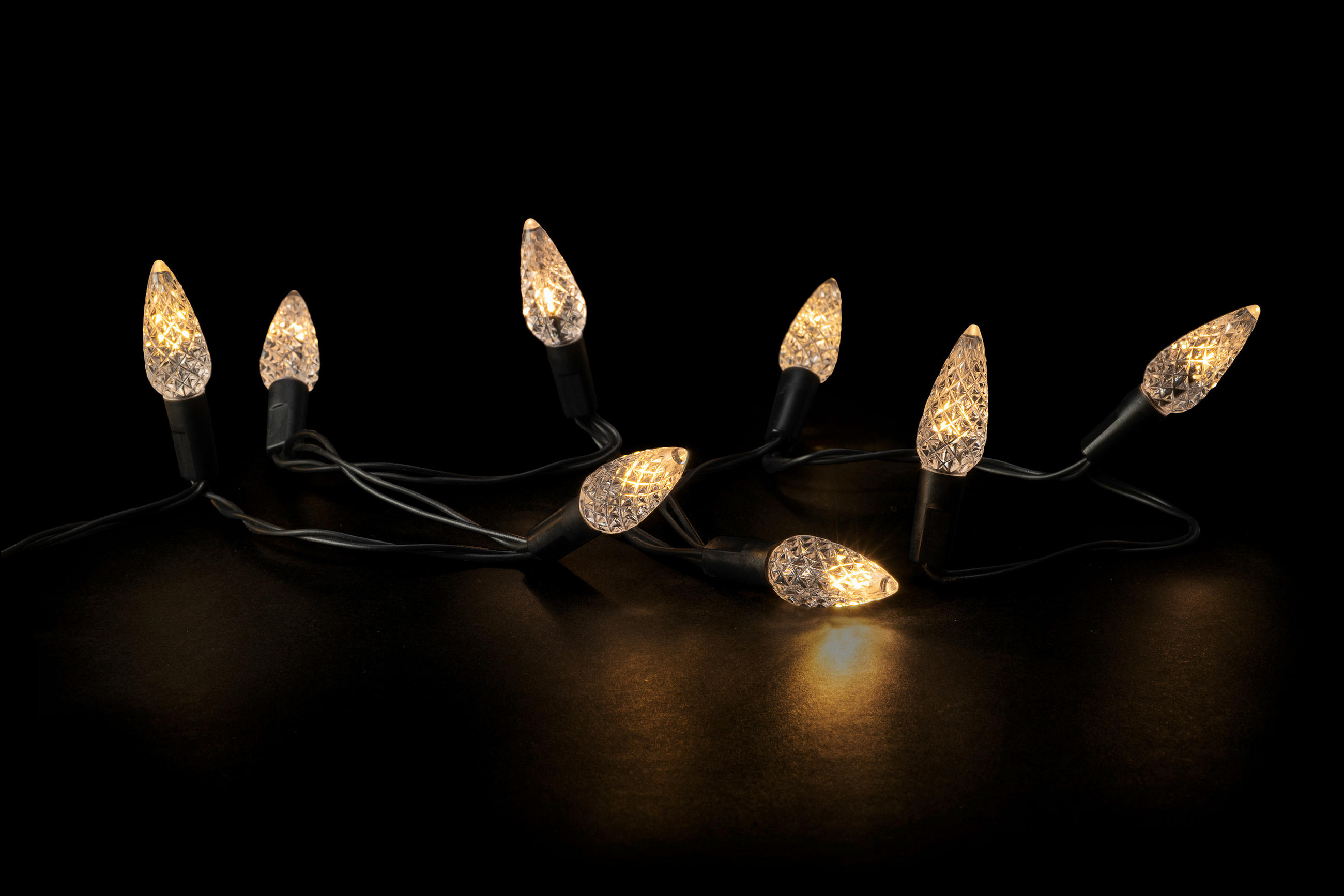 LED-DEKOLEUCHTE - Schwarz, Basics, Kunststoff (400cm)