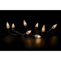 LED-DEKOLEUCHTE - Schwarz, Basics, Kunststoff (400cm)